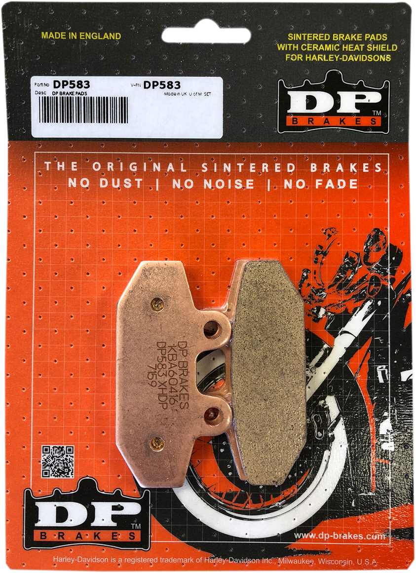 Sintered Brake Pads - DP583 2018 - 2022