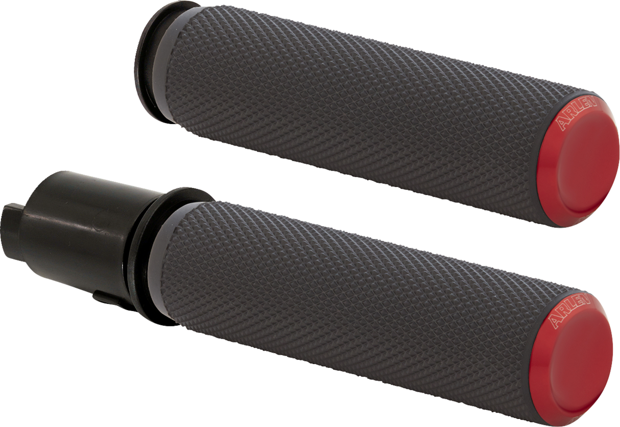 Grips - Knurled - TBW - Red 2023 - 2024