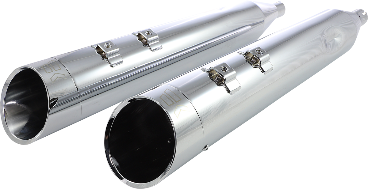 4-1/2\" HP-Plus® Slip-On Mufflers - Chrome Edge 1995 - 2016