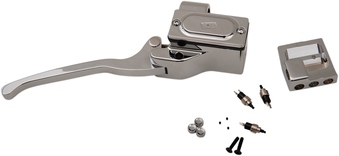 Master Cylinder Assembly - 5/8\" - Switch - Chrome 1984 - 2006