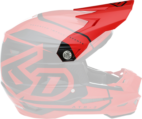 ATR-2 Visor - Torque - Red