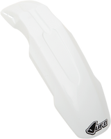 Universal Supermoto Front Fender - White