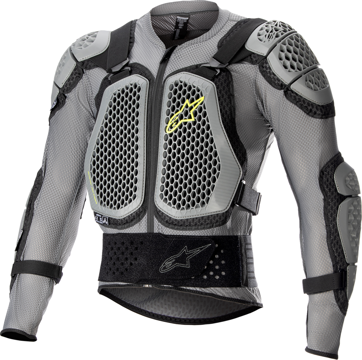 Bionic Action v2 Protection Jacket - Gray/Black/Yellow - XL