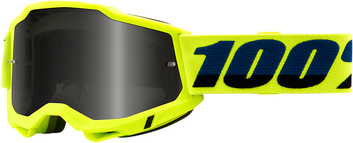 Accuri 2 Sand Goggles - Fluo Yellow - Smoke