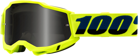 Accuri 2 Sand Goggles - Fluo Yellow - Smoke