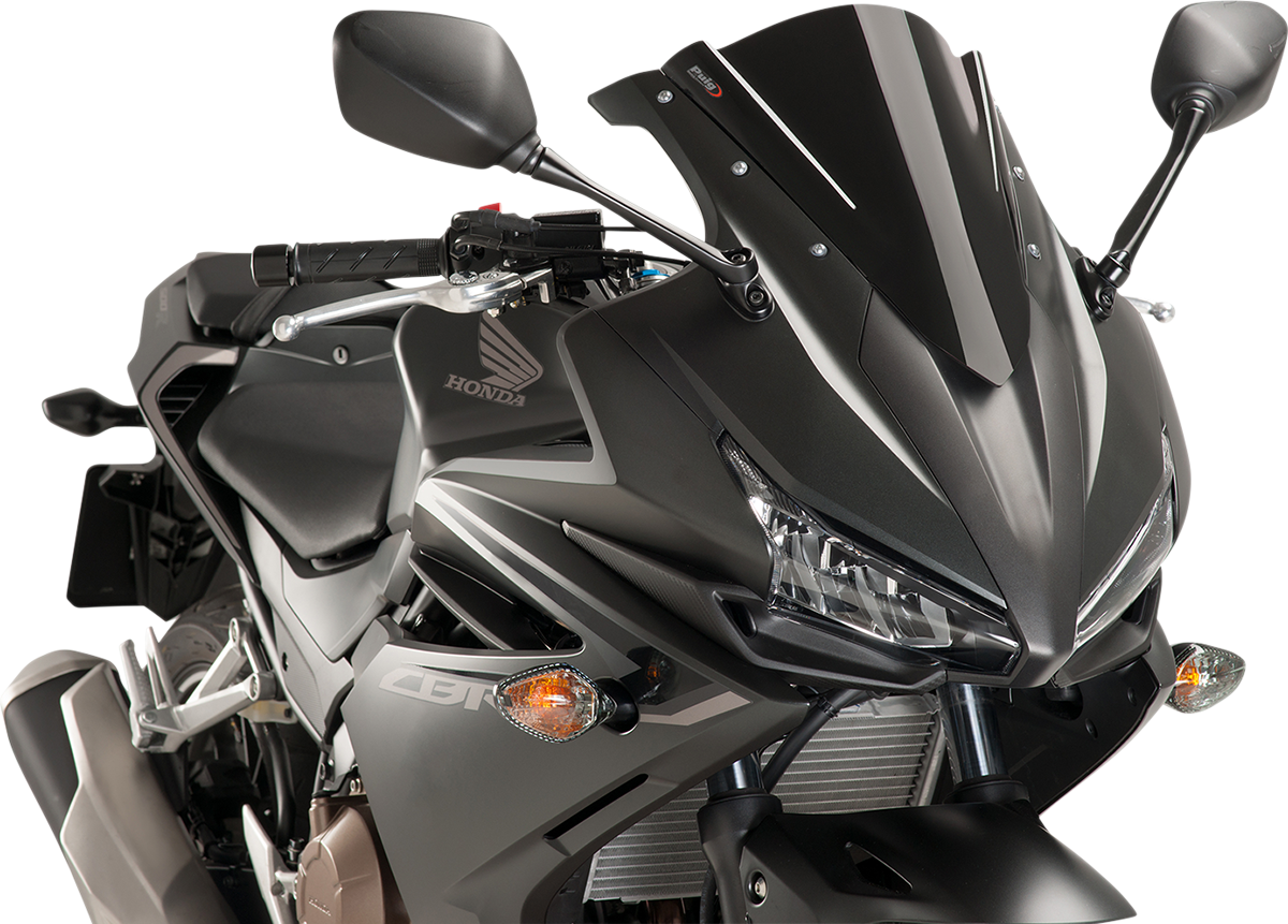 Race Windscreen - 13\" - Black - CBR500R 2016 - 2018