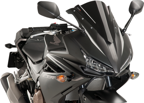 Race Windscreen - 13\" - Black - CBR500R 2016 - 2018