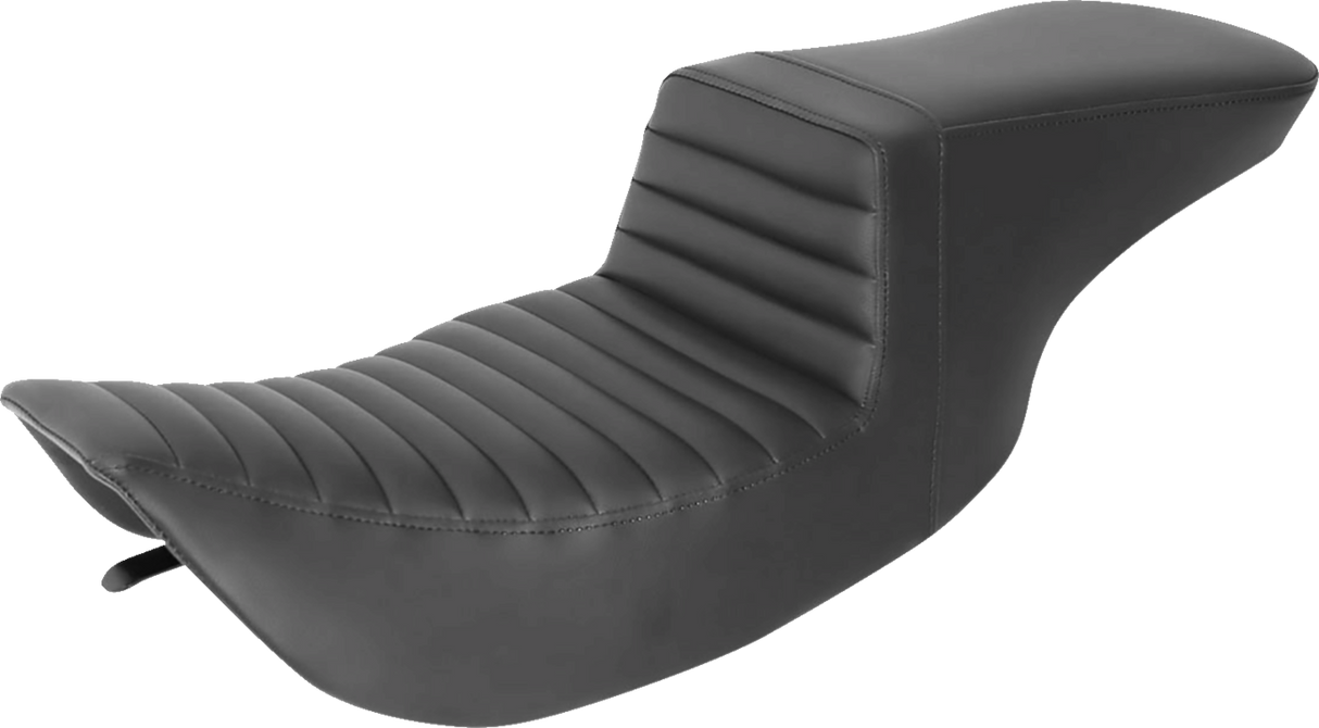 Tour Step-Up Seat - Front Tuck-n-Roll - Black - FL \'97-\'07 1997 - 2007