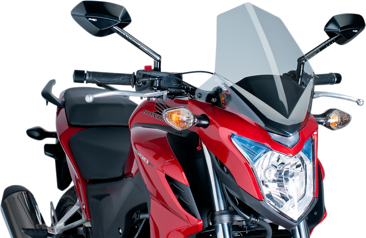 New Generation Windscreen - 14-3/8\" - Smoke - CB500F 2013 - 2015