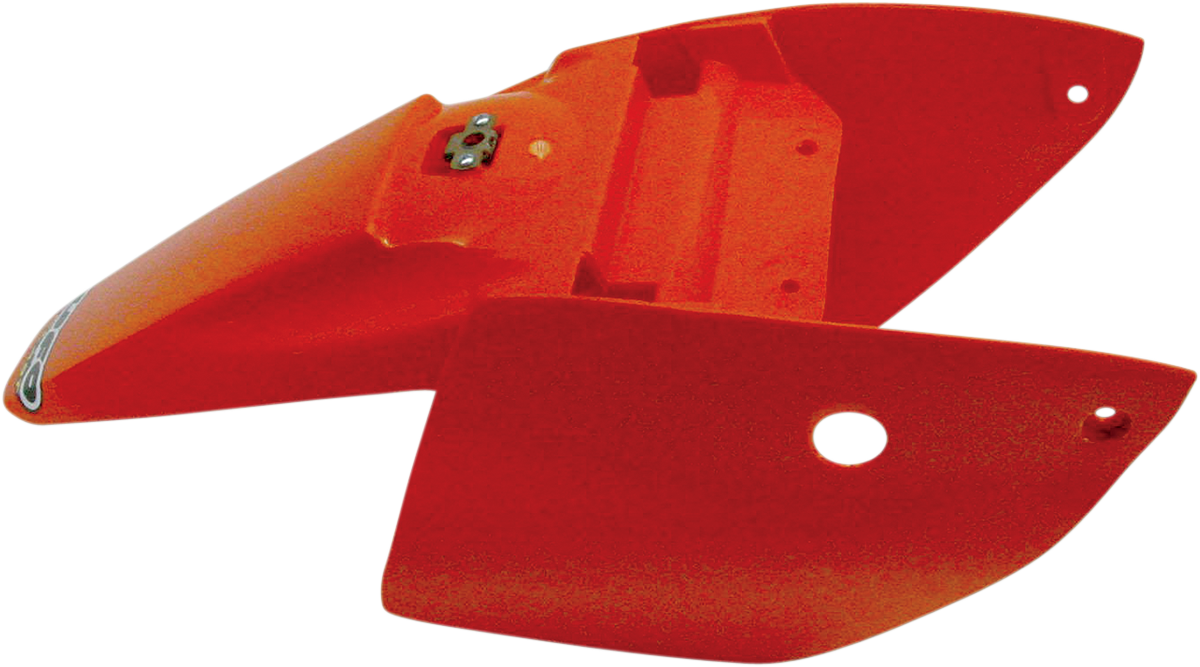 Rear Fender - With Side Panels - KTM Orange \'98-\'22 2002 - 2008