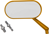 Mirror - Side View - Oval - Gold - Right