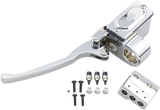 Clutch Master Cylinder - 9/16\" - Switch - Chrome