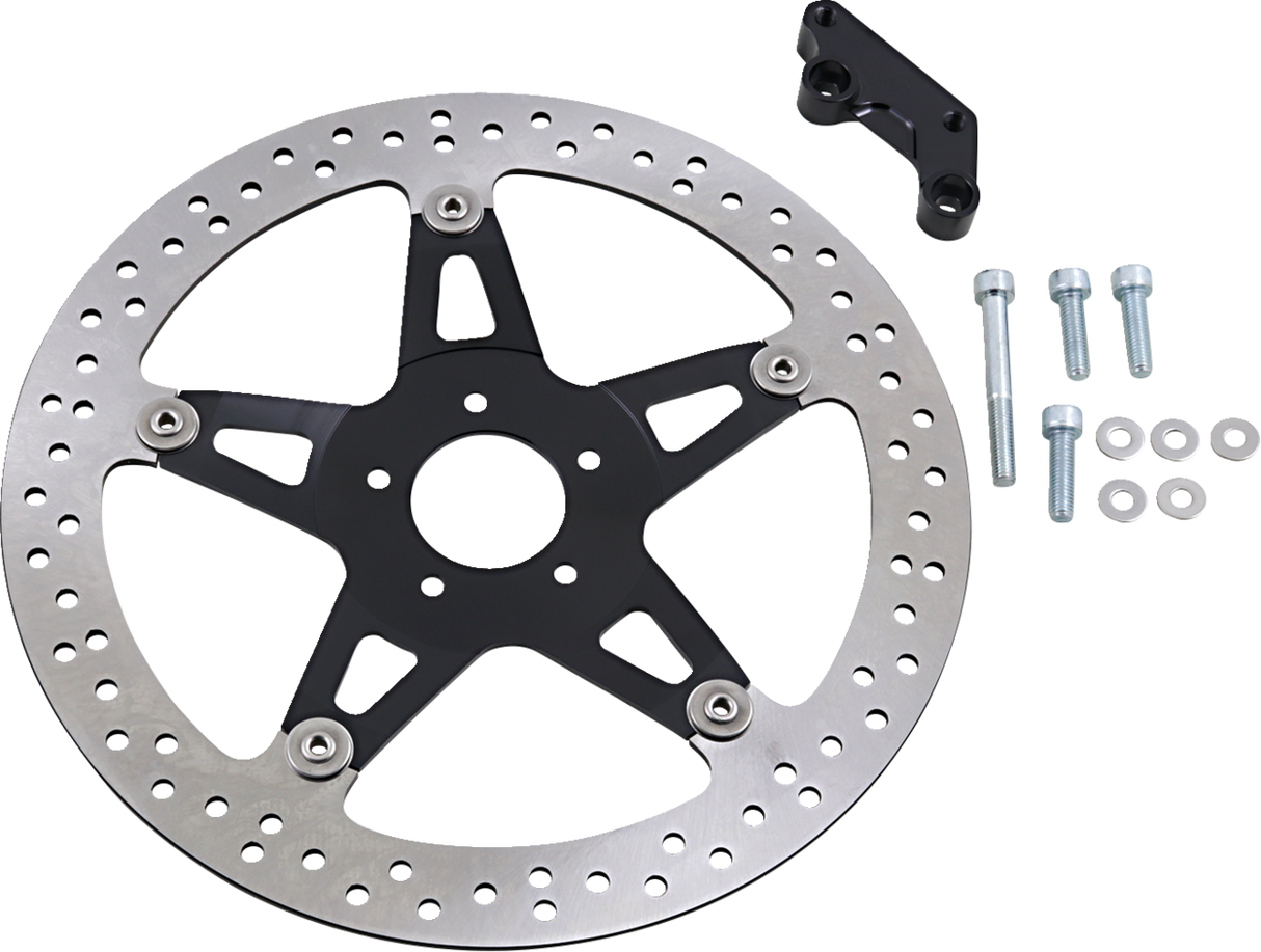 Big Brake Rotor - 14\" - Front Left - Touring 2000 - 2007