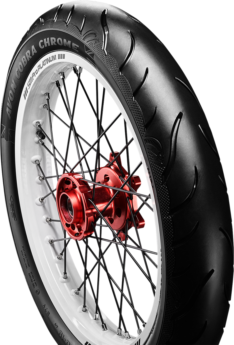 Tire - Cobra Chrome AV91 - Front - 130/70R18 - 63V - Trike