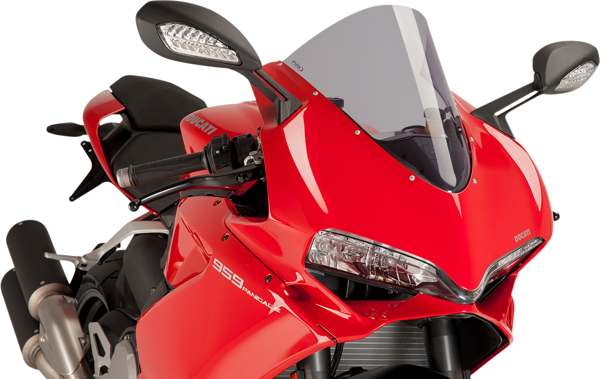 Race Windscreen - 14-1/2\" - Smoke - Panigale 2015 - 2017