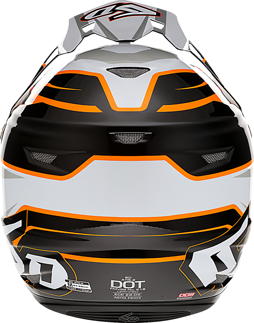 ATR-2 Helmet - Phase - White/Orange - Small