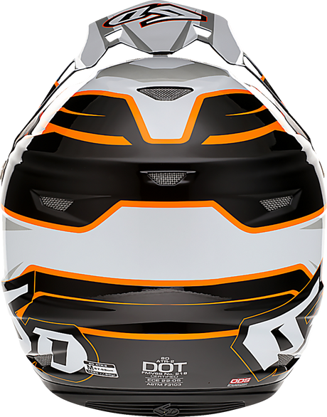 ATR-2 Helmet - Phase - White/Orange - Small