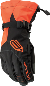 Pivot Gloves - Black/Orange - Small