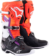 Tech 10 Boots - Black/Red/Orange/White - US 9