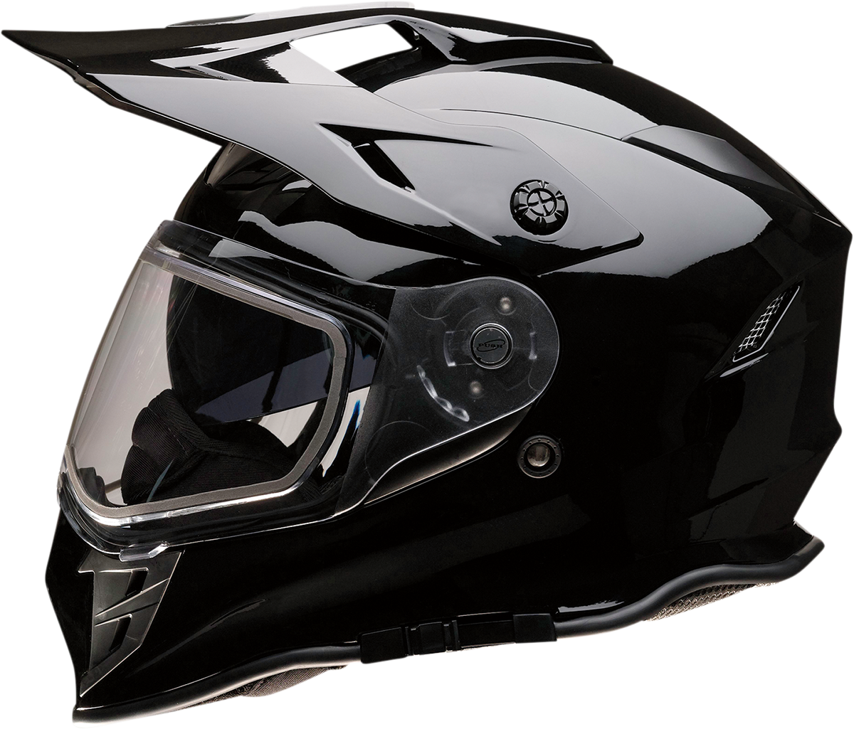 Range Snow Helmet - Dual Pane - Black - Large