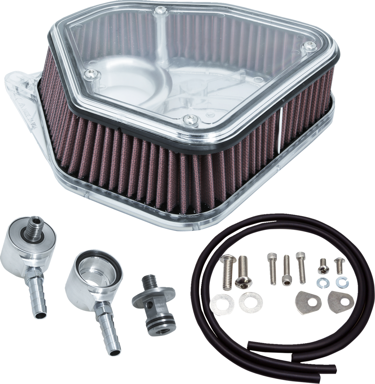 Boom Box Air Cleaner Kit - Clear Cover 2017 - 2023