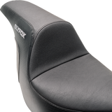 Slyfox Seat - Gray Logo - Smooth Vinyl - Carbon Fiber - FL \'18-\'24 2018 - 2024