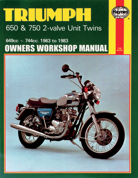 Manual - Triumph 2-Valve Twins 1977 - 1983