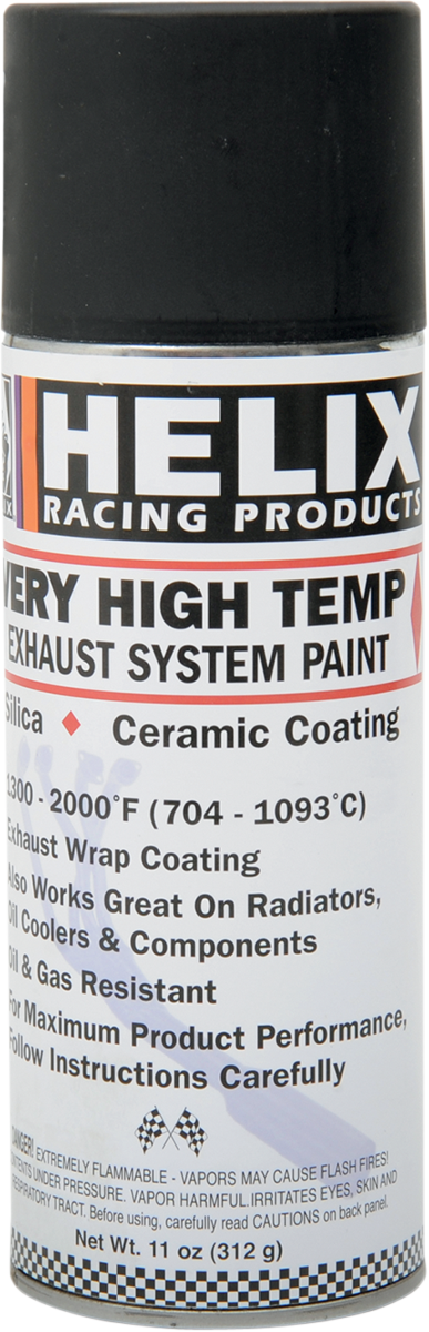 High-Temperature Paint - Black - 11 oz. net wt. - Aerosol