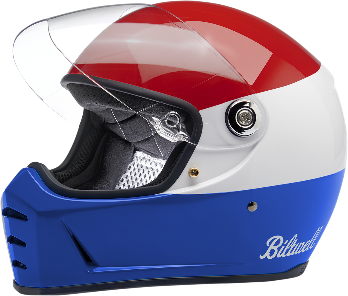 Lane Splitter Helmet - Gloss Podium Red/White/Blue - XS