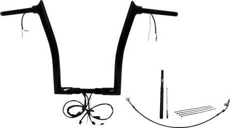 Handlebar Kit - Pointed Top - 16\" - Black 2021 - 2022