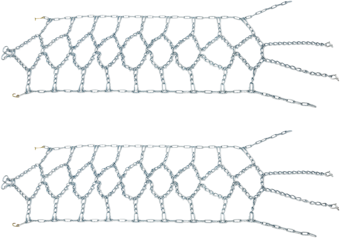 Tire Chains - V-Bar - Diamond - 16\" W x 64\" L - Pair