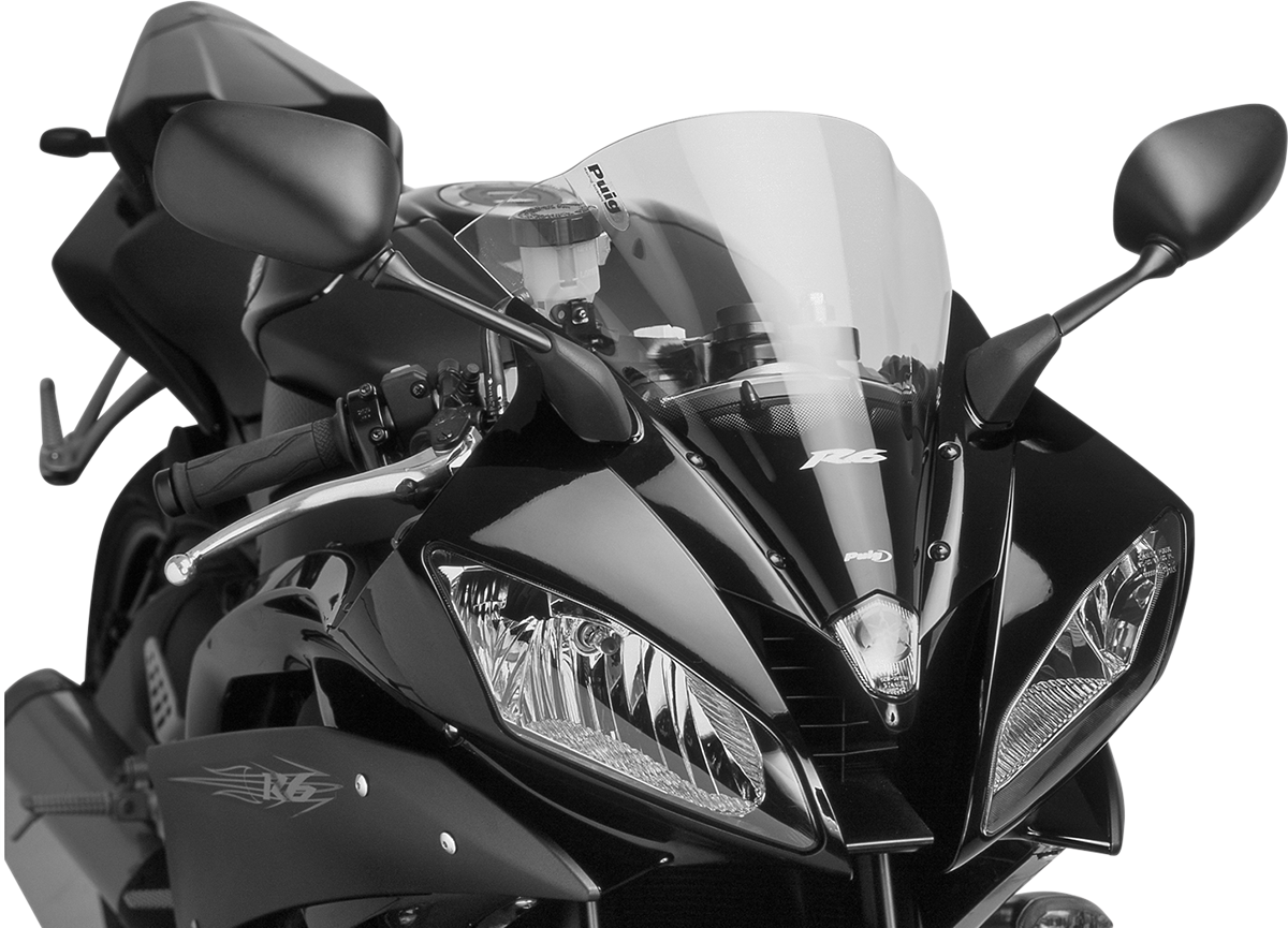 Race Windscreen - 12-1/2\" - Clear - YZF-R6 2006 - 2007