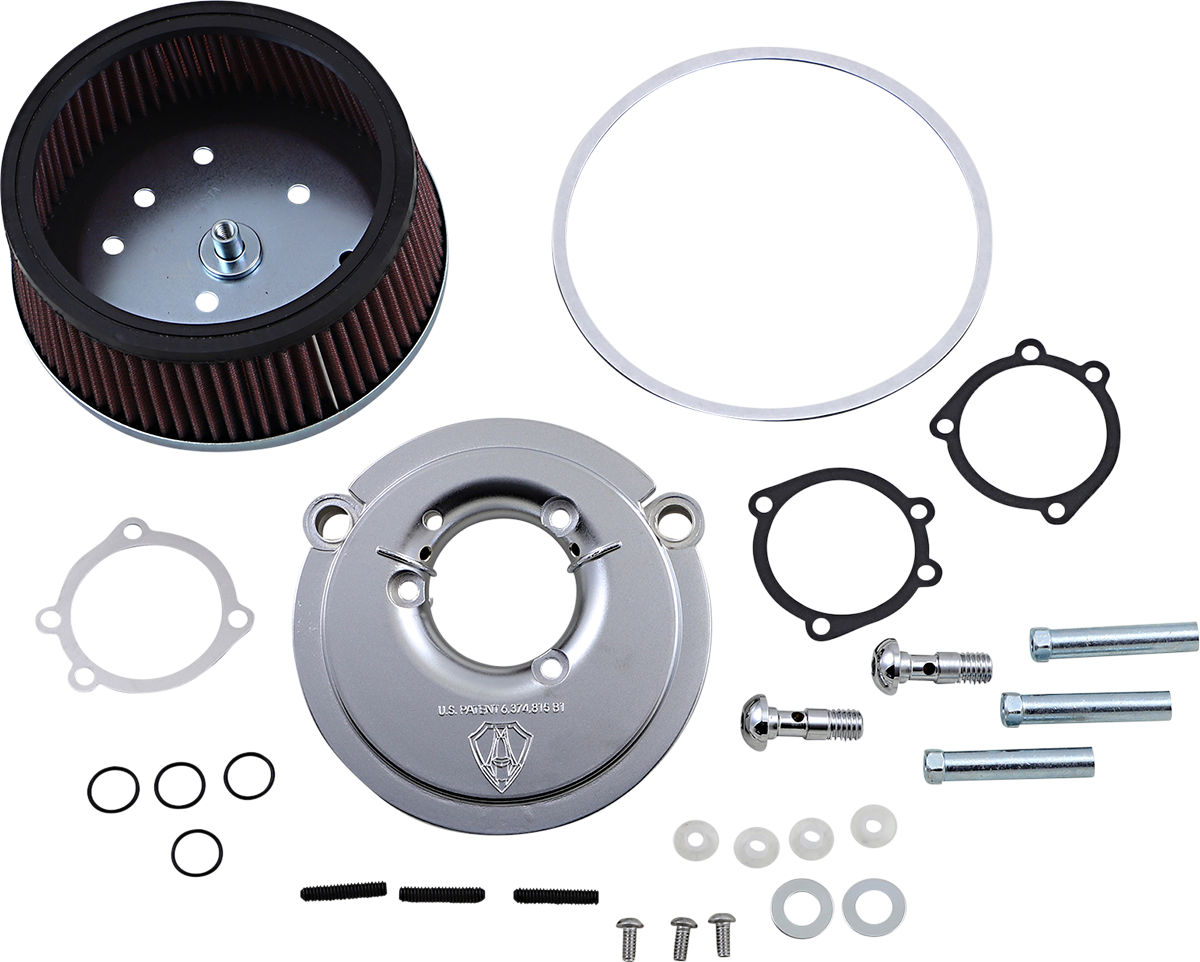 Big Sucker Air Cleaner Kit - Chrome - Stage I 2009 - 2022