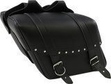 Highwayman Rivet Slant-Style Saddlebags - Medium