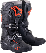 Tech 10 Boots - Black/Red Fluorescent - US 8