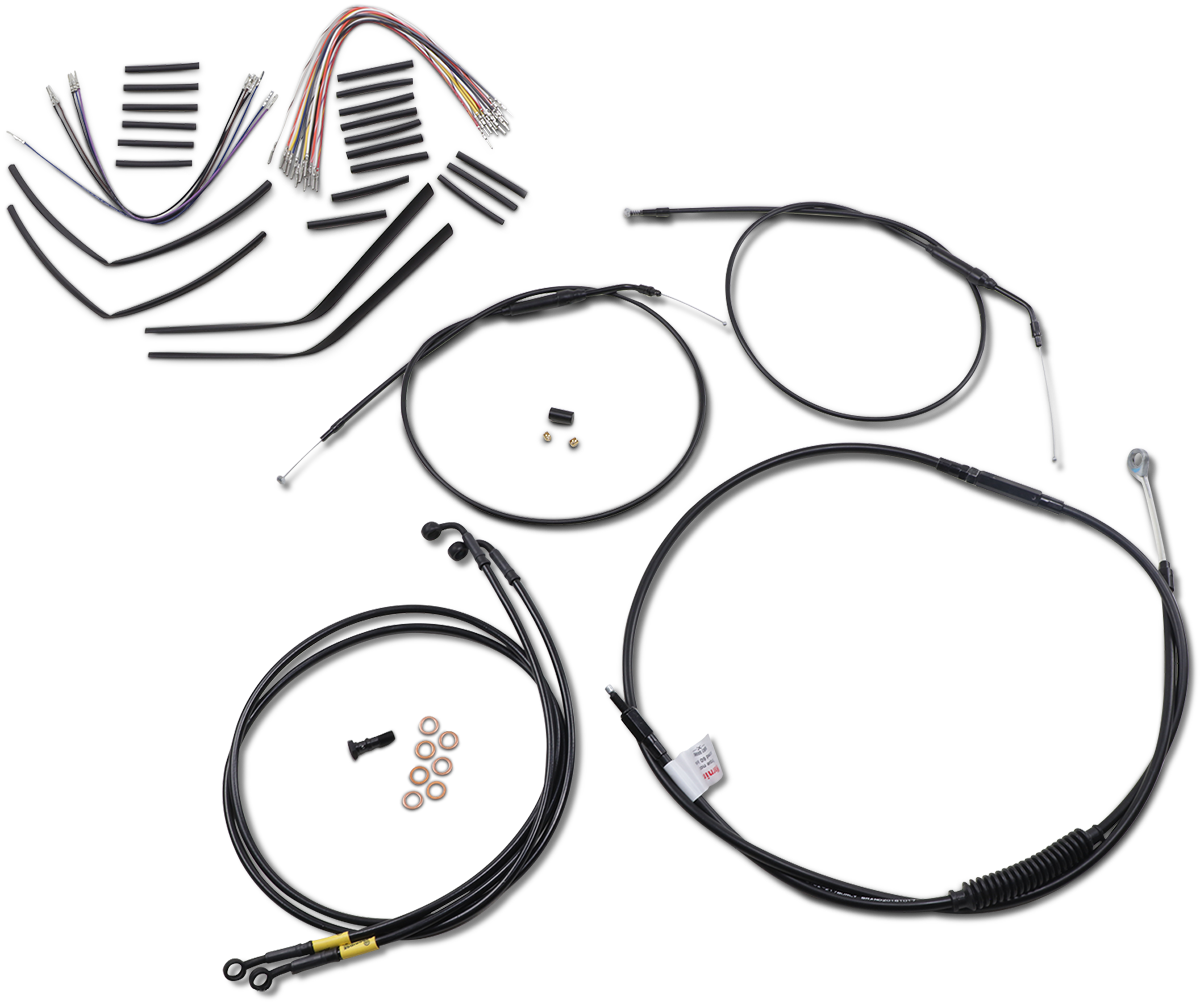 Control Kit - 14\" Ape Hanger Handlebars 2008 - 2011