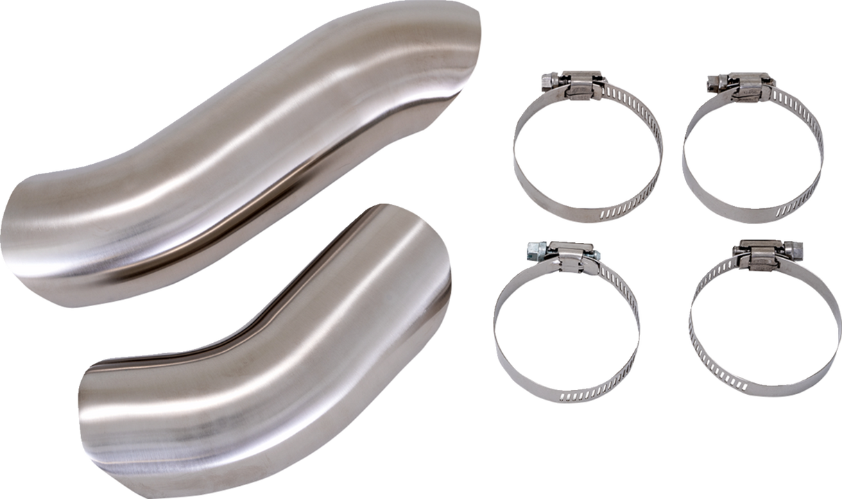 Hi-Output RR Heat Shield Kit - Brushed - Stainless Steel 2017 - 2023