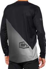 R-Core-X Long-Sleeve Jersey - Black/Gray - Large