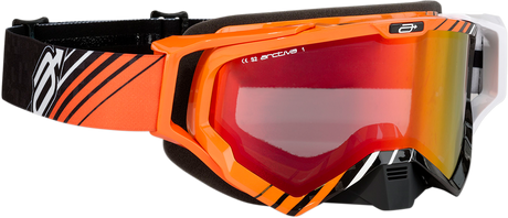 Vibe Goggles - Black/Orange/White