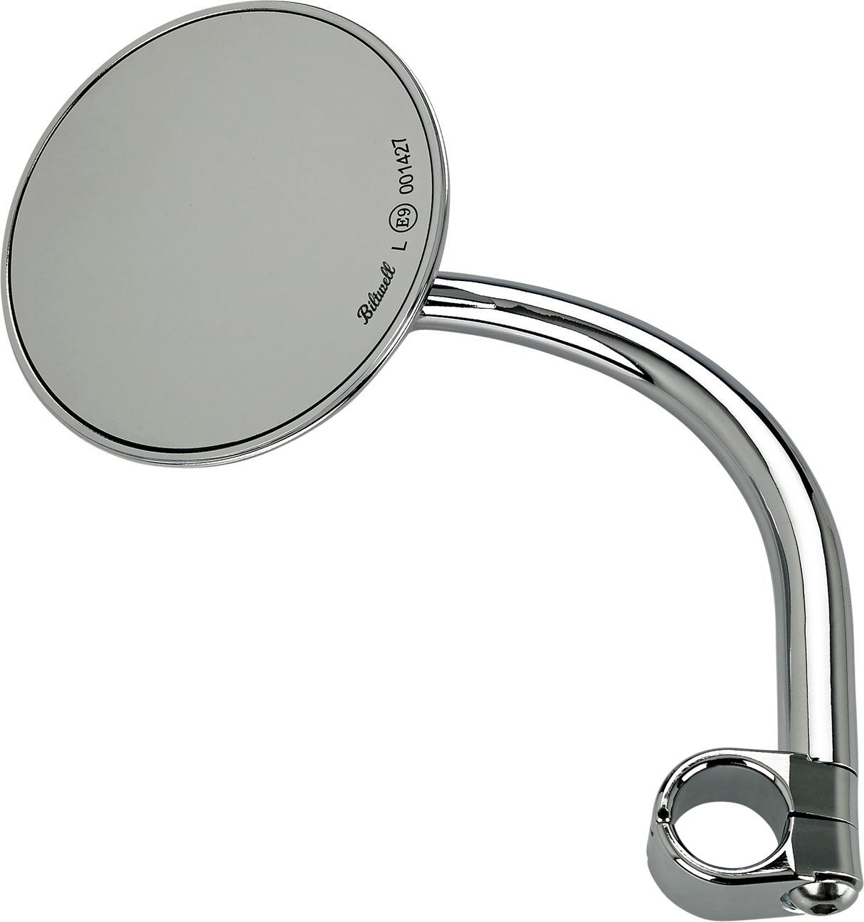 Clamp-On Utility Mirror - Round - Chrome