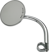 Clamp-On Utility Mirror - Round - Chrome