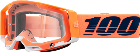 Racecraft 2 Goggles - Coral - Clear