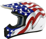 FX-17 Helmet - Flag - White - 3XL