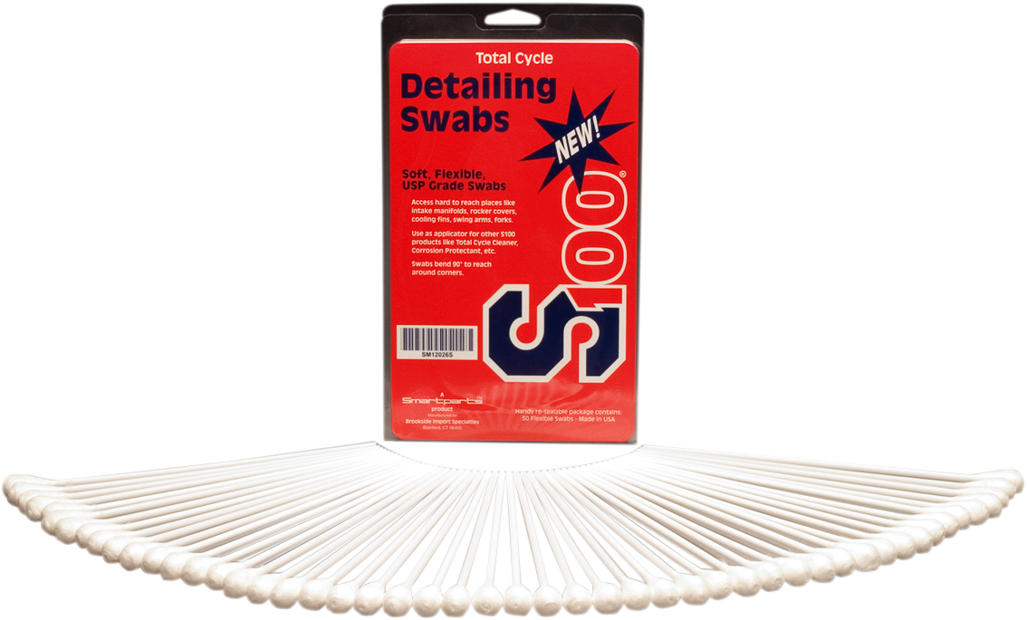 Detail Swabs - 50 Pack