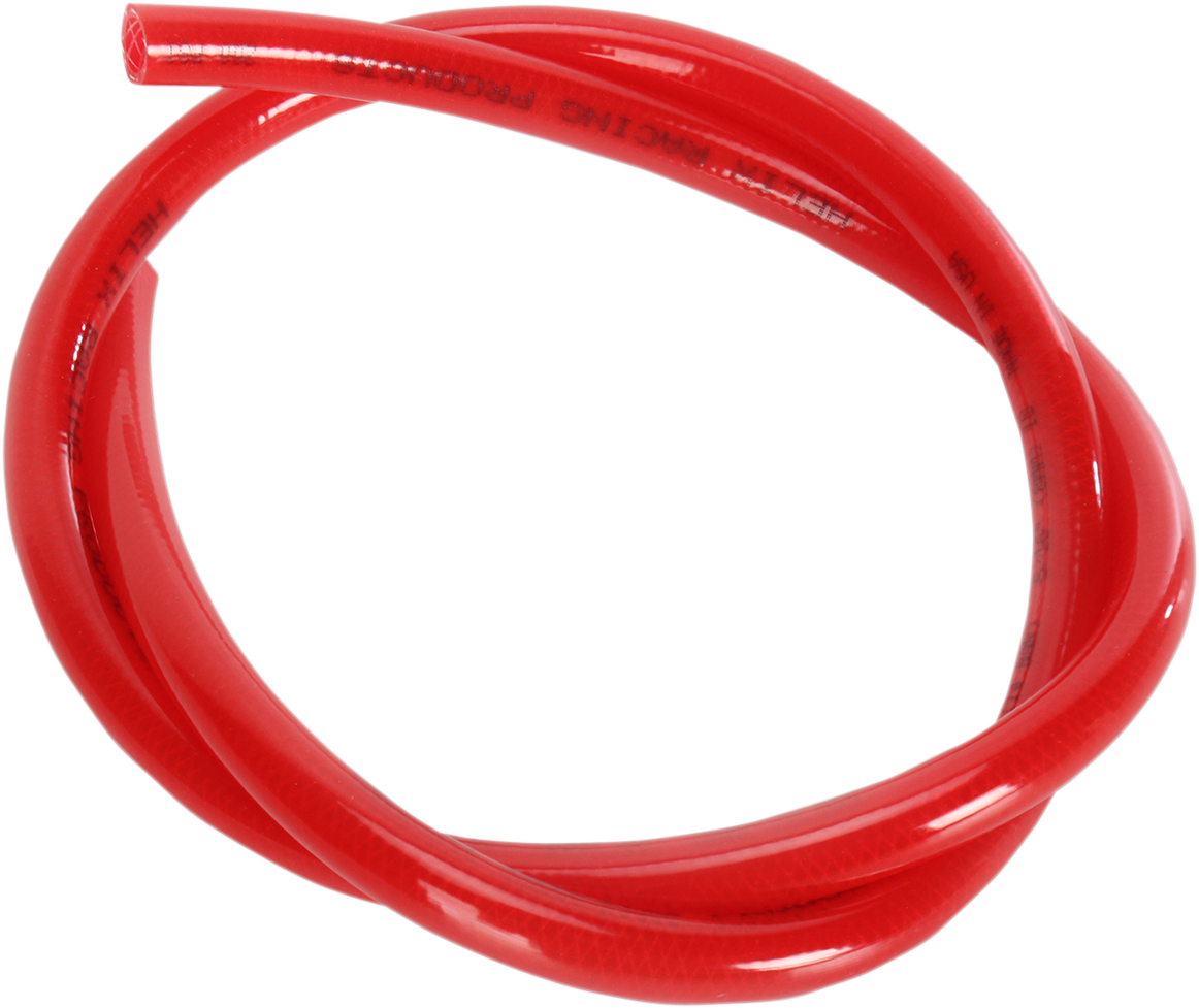 High-Pressure Fuel Line - Red - 5/16\" - 3\'