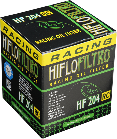 Racing Oil Filter 1993 - 2019