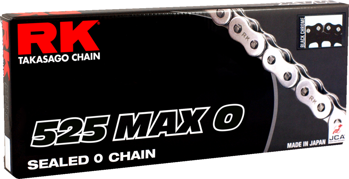 525 Max O - Drive Chain - 120 Links - Black/Chrome