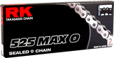 525 Max O - Drive Chain - 120 Links - Black/Chrome