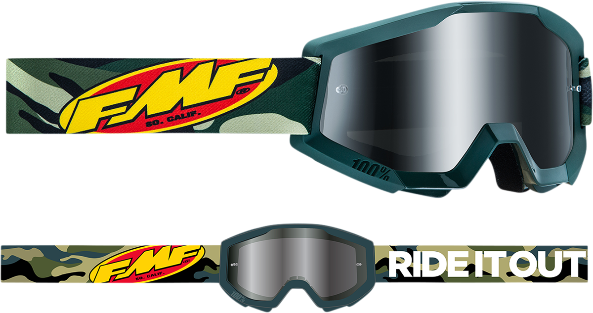 PowerCore Goggles - Assault - Camo - Silver Mirror