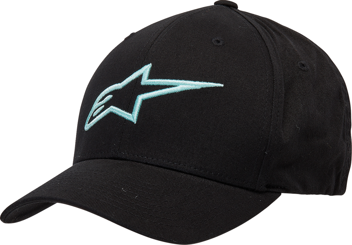 Ageless Curve Hat - Black/Light Aqua - L/XL